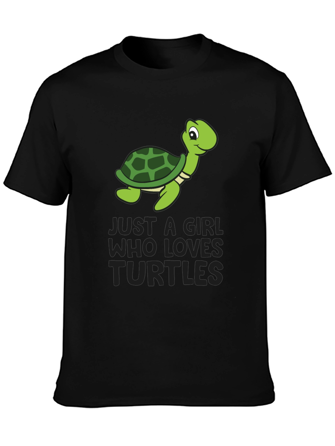 Turtle Lover T-Shirt - Cute Girls Tee