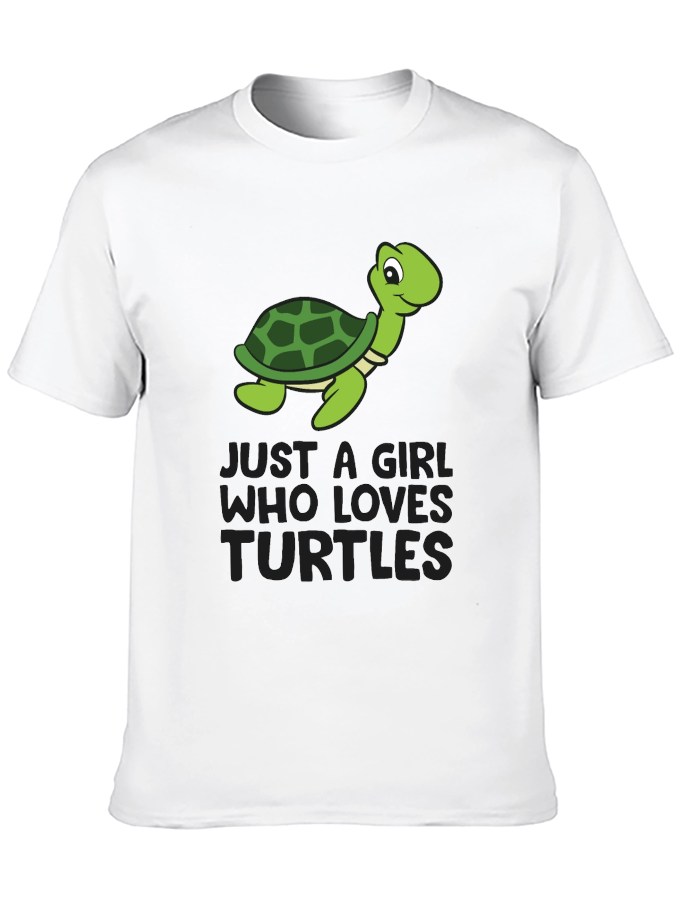 Turtle Lover T-Shirt - Cute Girls Tee