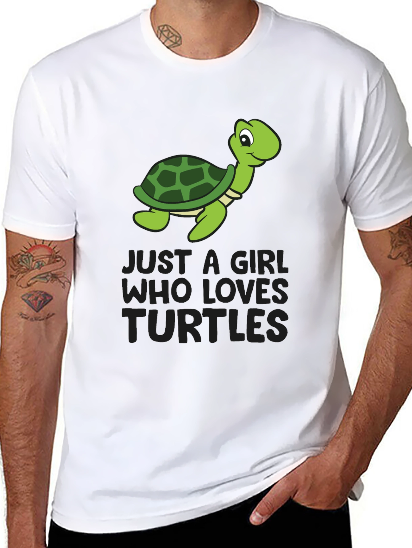 Turtle Lover T-Shirt - Cute Girls Tee