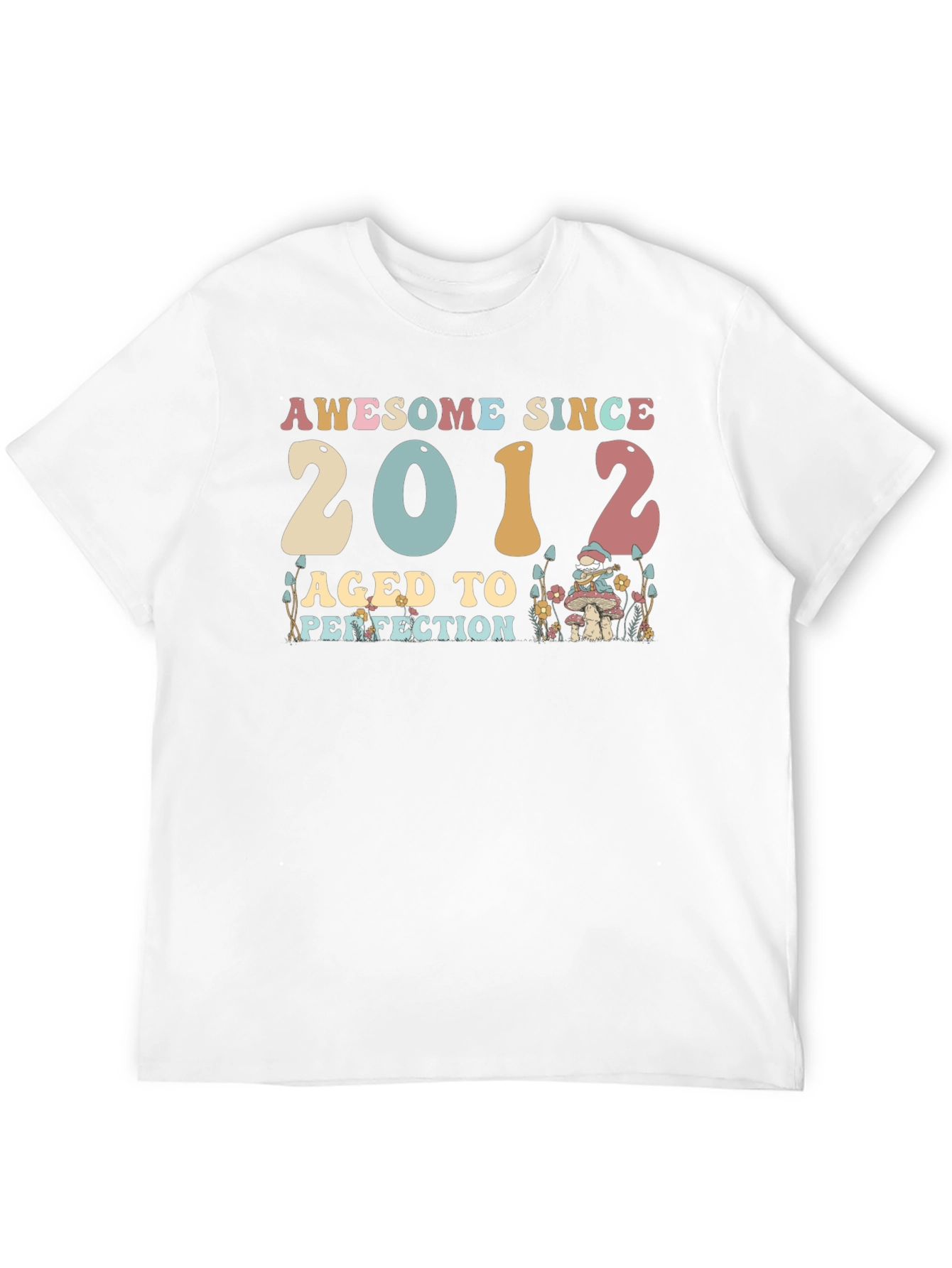 Awesome Since 2012 Birthday T-Shirt