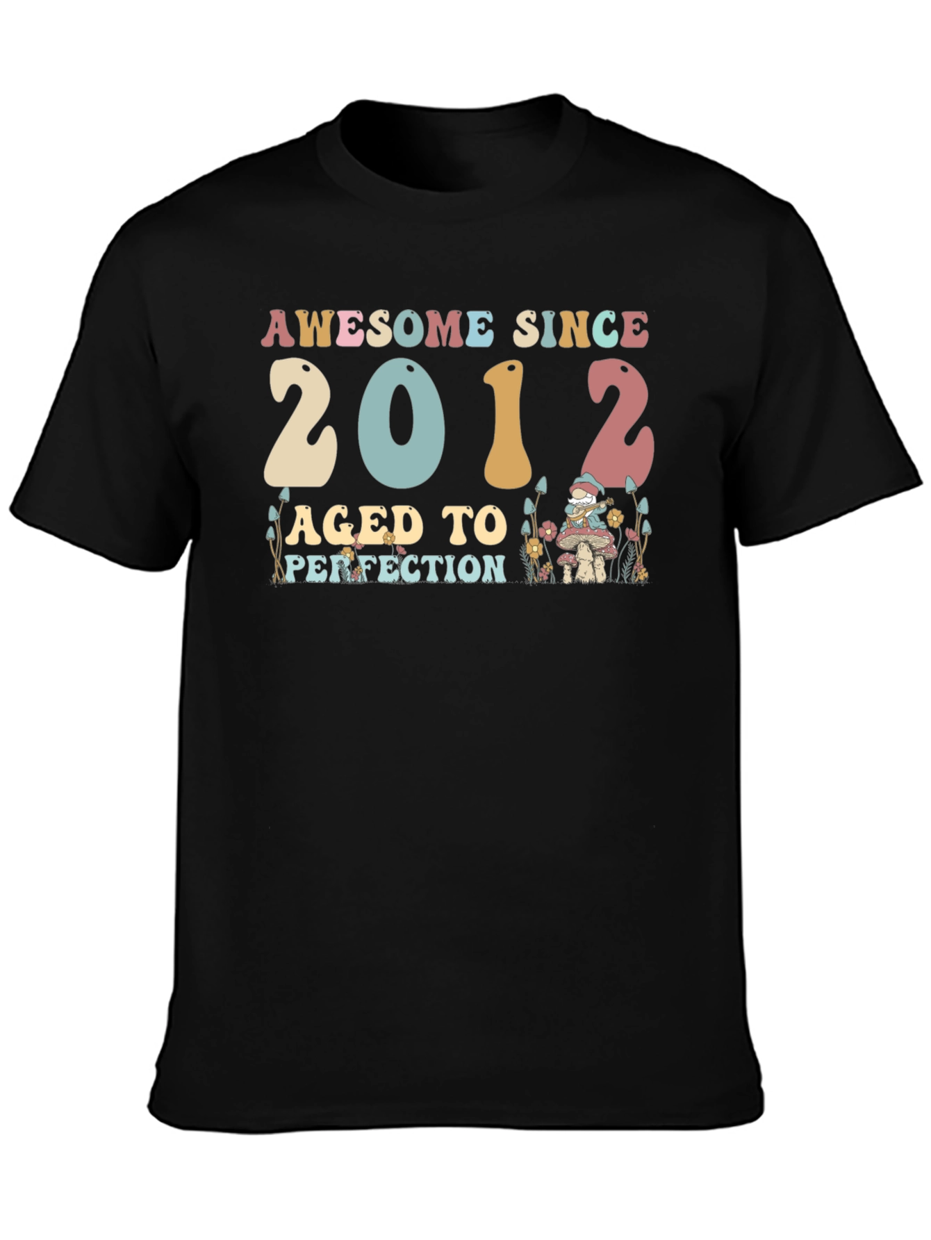 Awesome Since 2012 Birthday T-Shirt