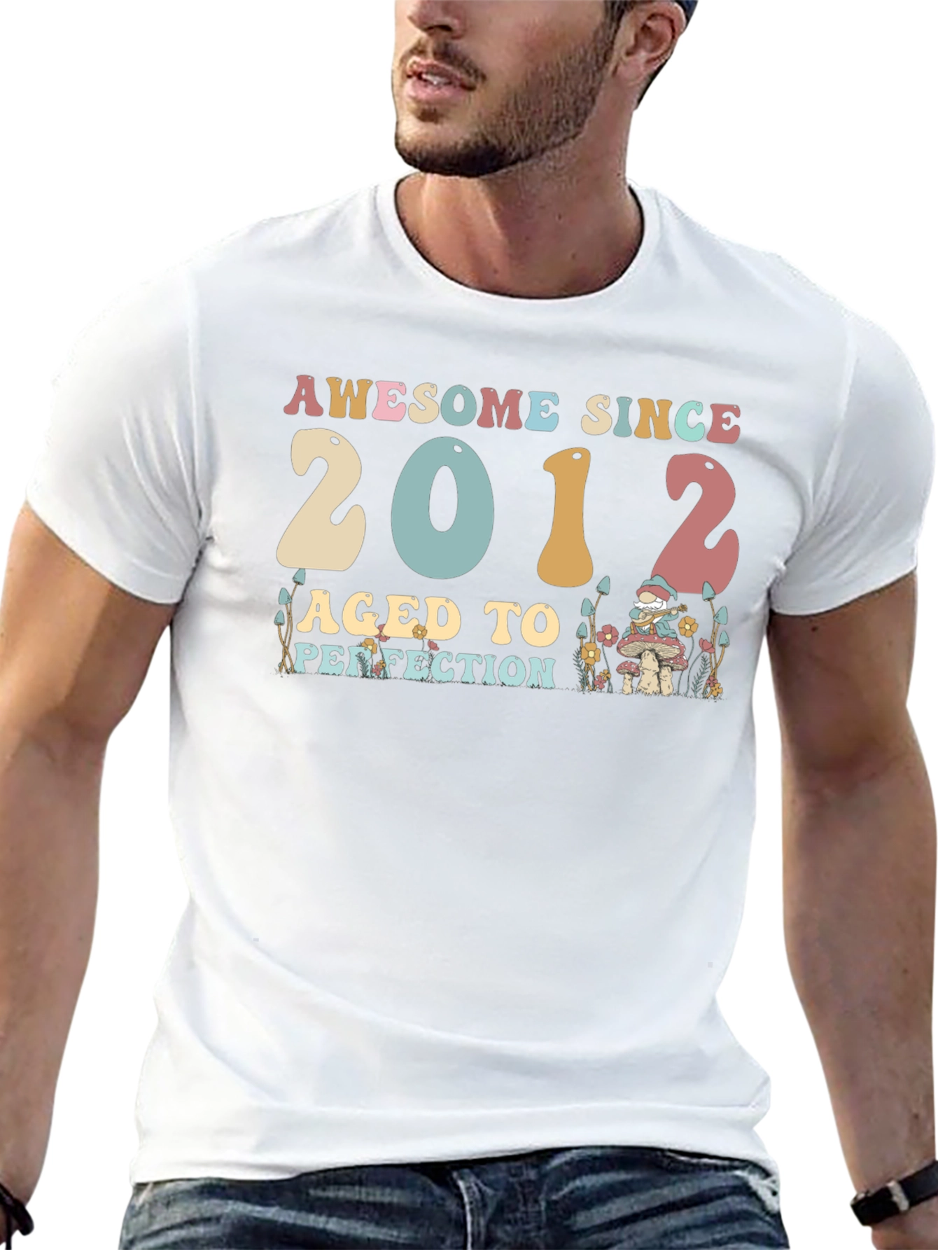 Awesome Since 2012 Birthday T-Shirt