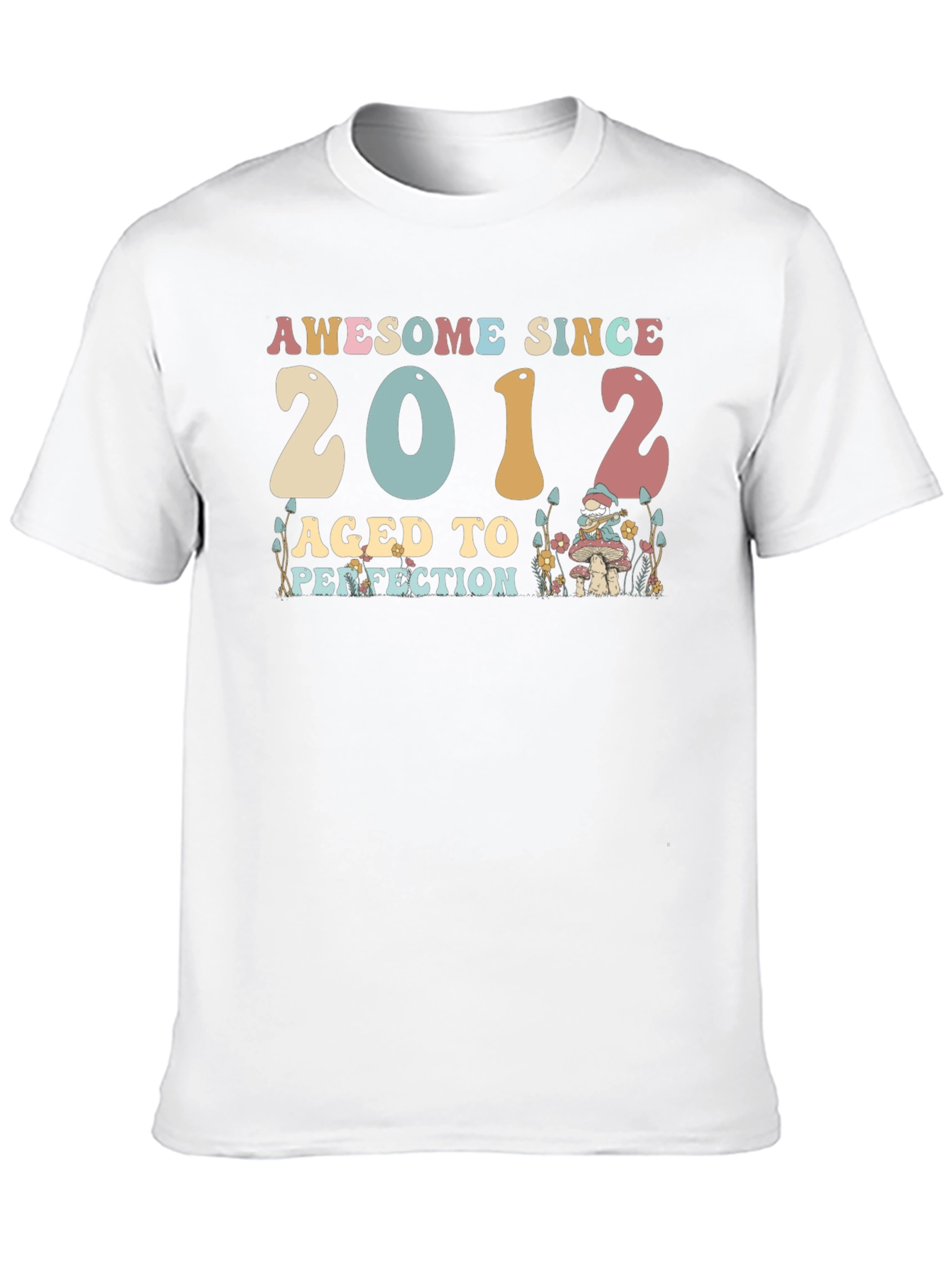 Awesome Since 2012 Birthday T-Shirt