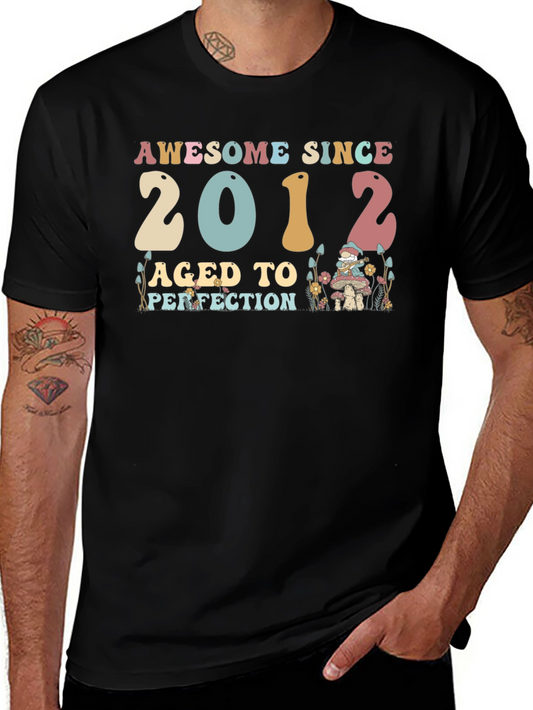 Awesome Since 2012 Birthday T-Shirt