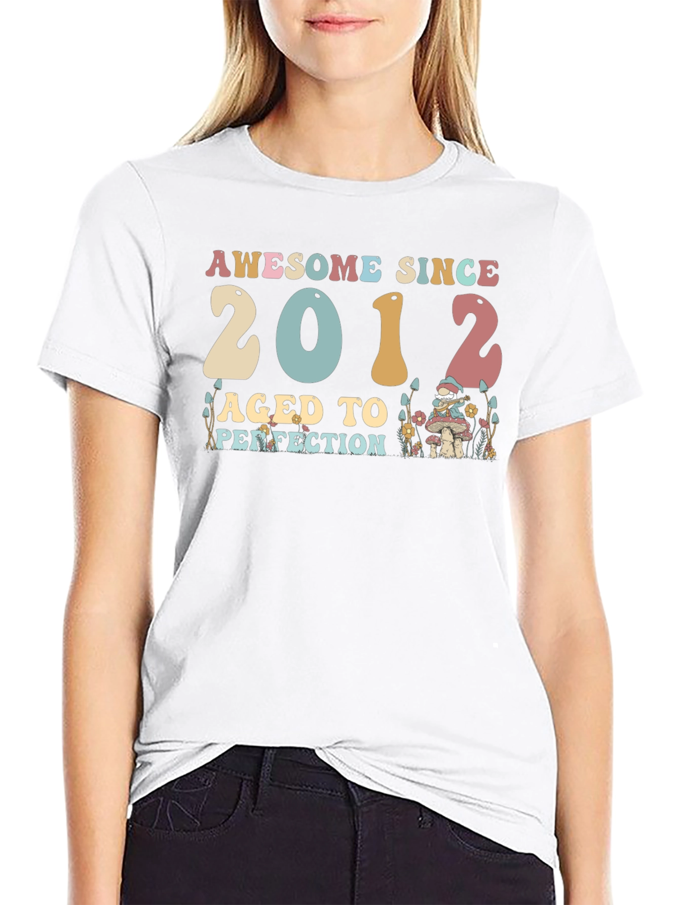 Awesome Since 2012 Birthday T-Shirt