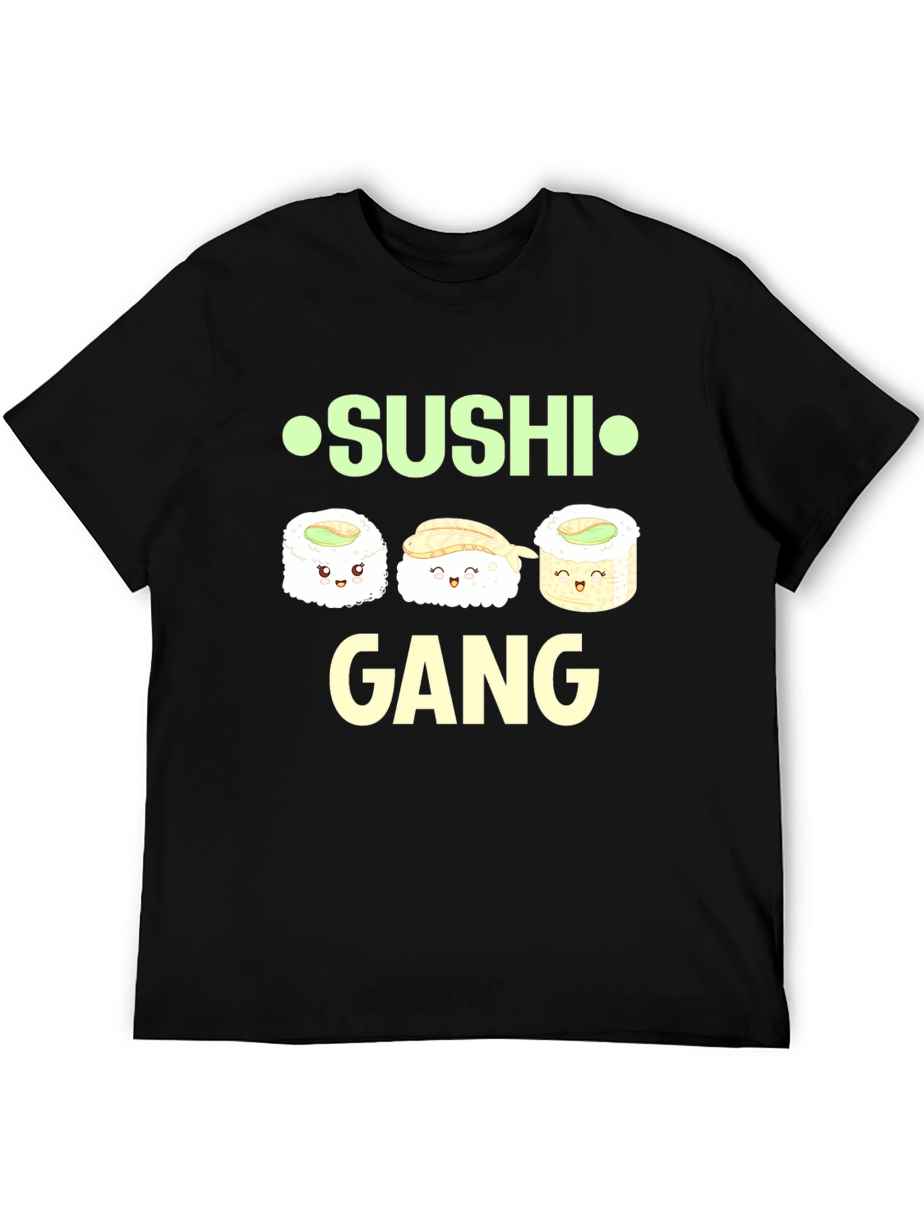 Sushi Gang Graphic Tee - Funny Food Shirt