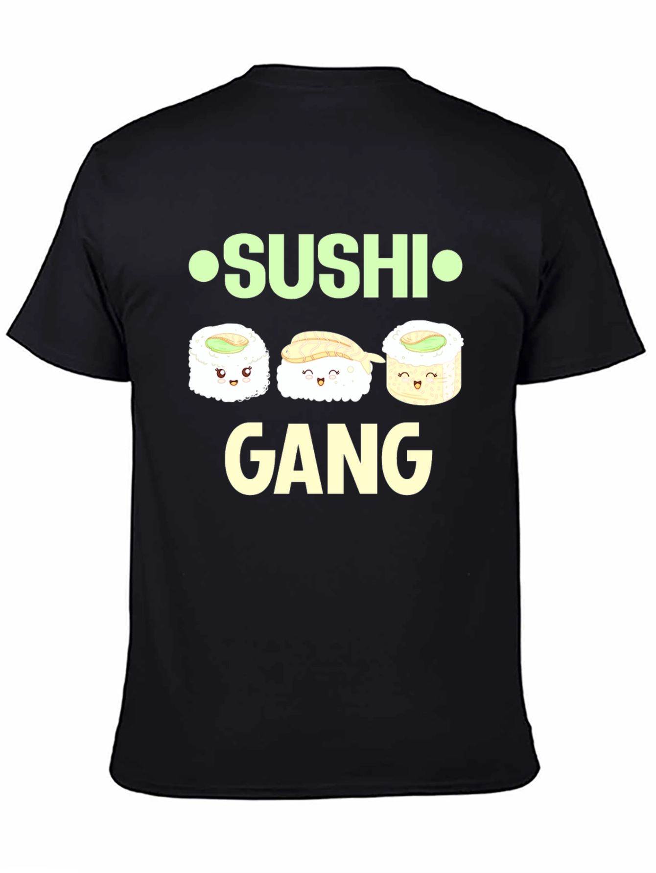 Sushi Gang Graphic Tee - Funny Food Shirt