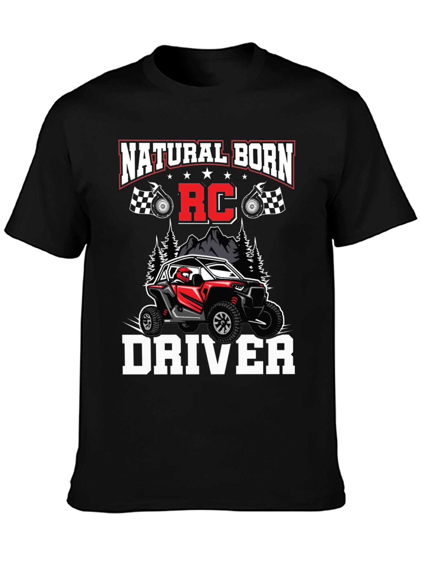 Natural Born RC Driver T-Shirt