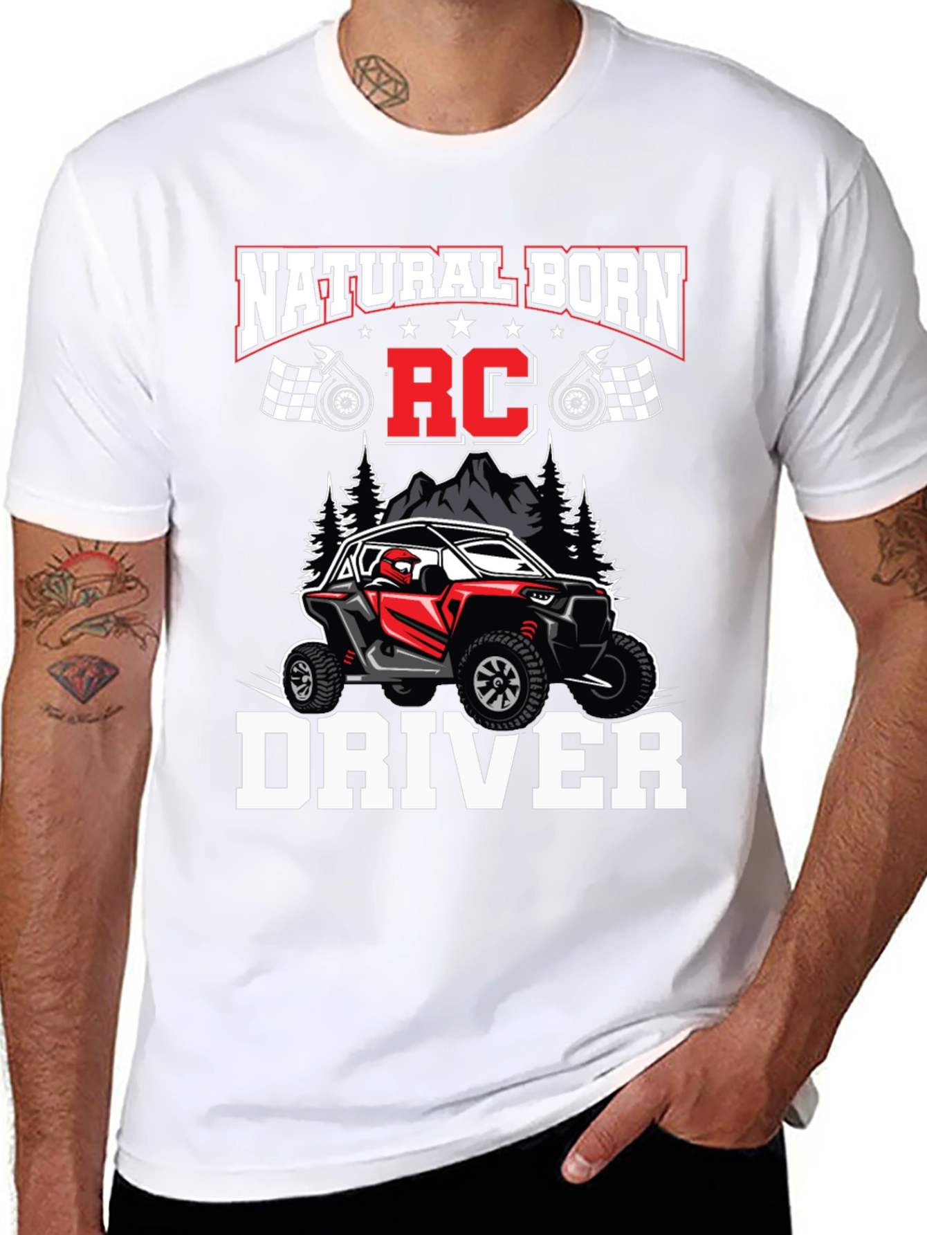 Natural Born RC Driver T-Shirt