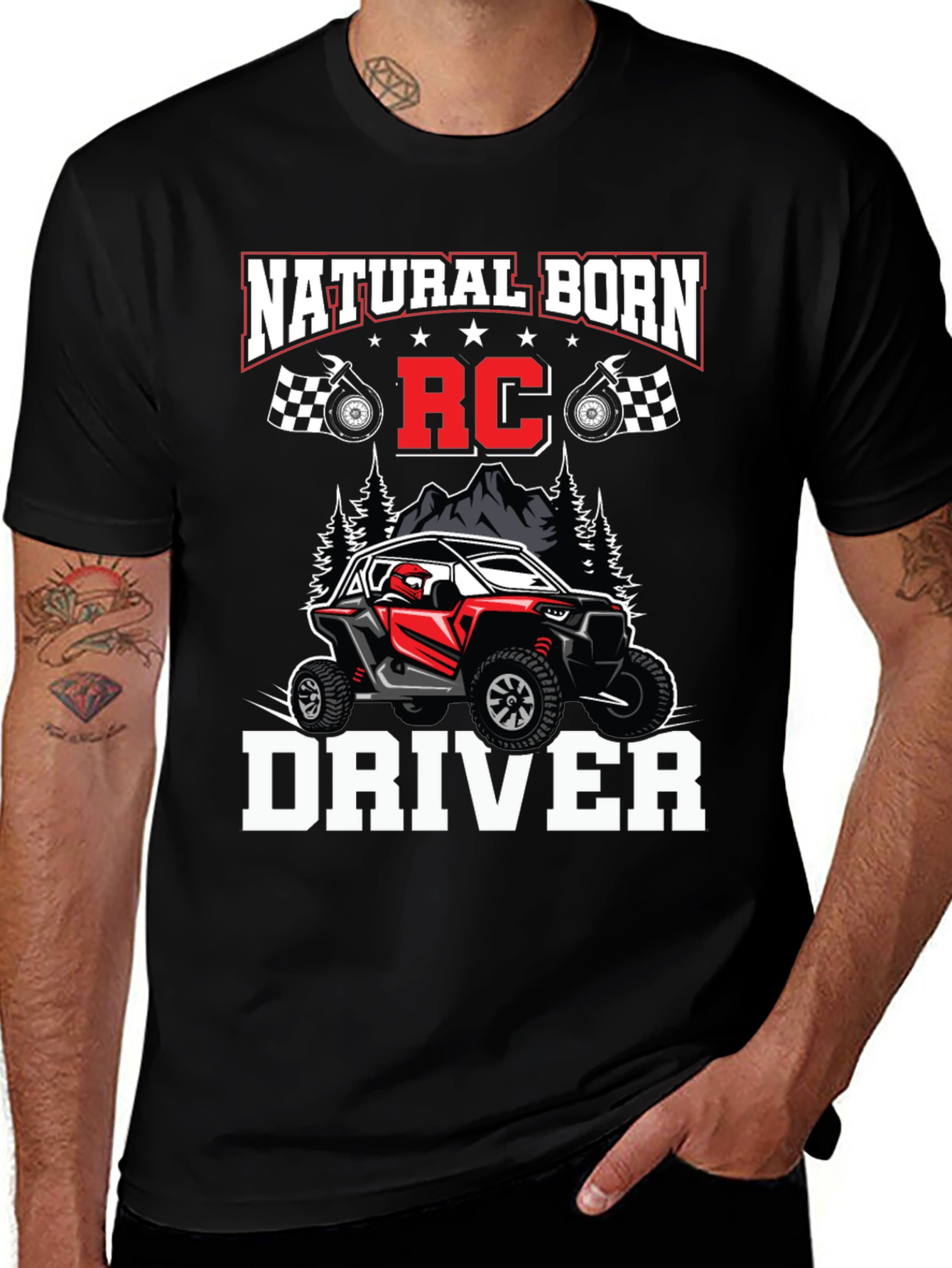 Natural Born RC Driver T-Shirt