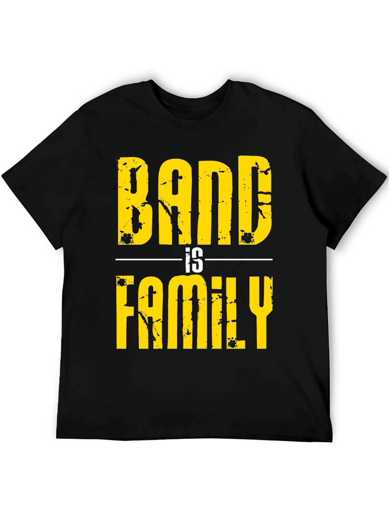 Band is Family Graphic Tee - Black