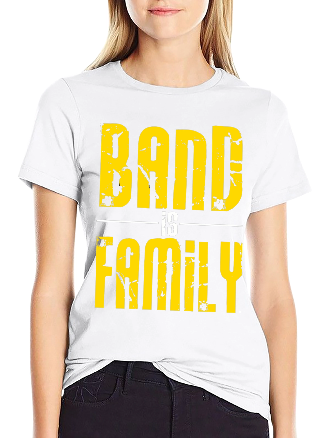 Band is Family Graphic Tee - Black