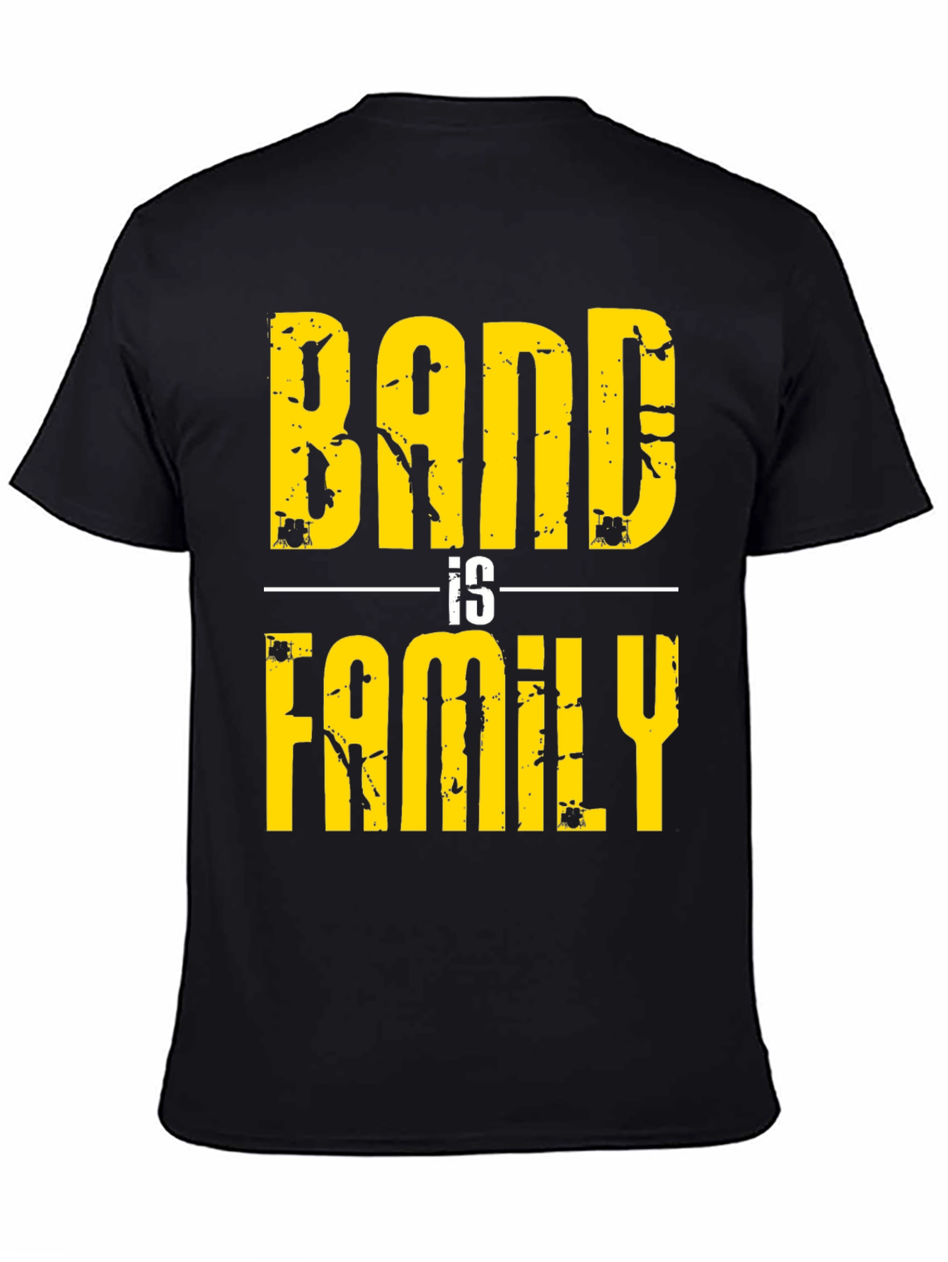 Band is Family Graphic Tee - Black