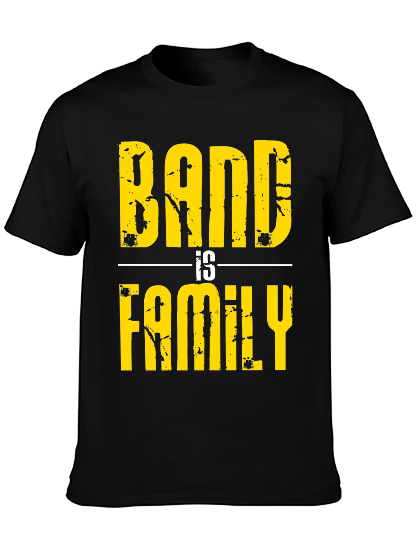 Band is Family Graphic Tee - Black