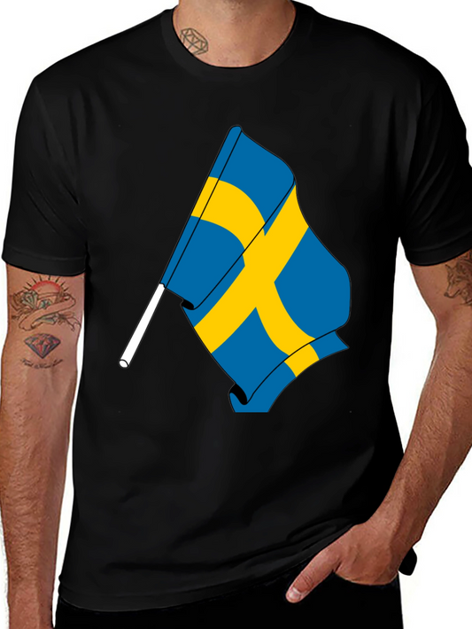 Sweden Flag T-Shirt - Stylish Swedish Pride Tee