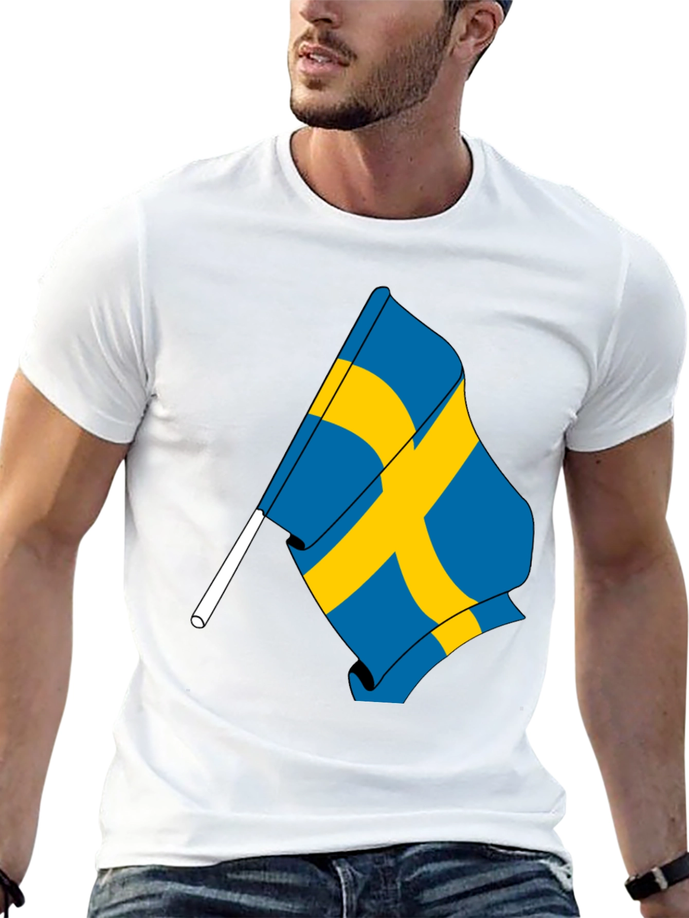 Sweden Flag T-Shirt - Stylish Swedish Pride Tee