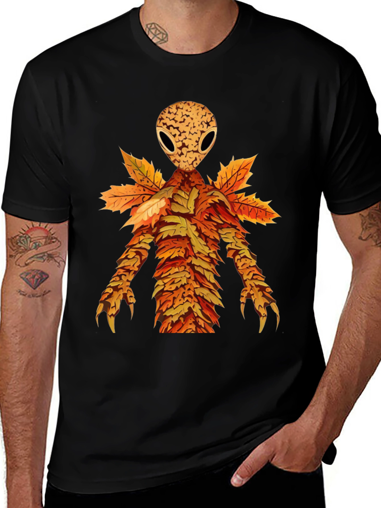 Alien Leaf Creature T-Shirt