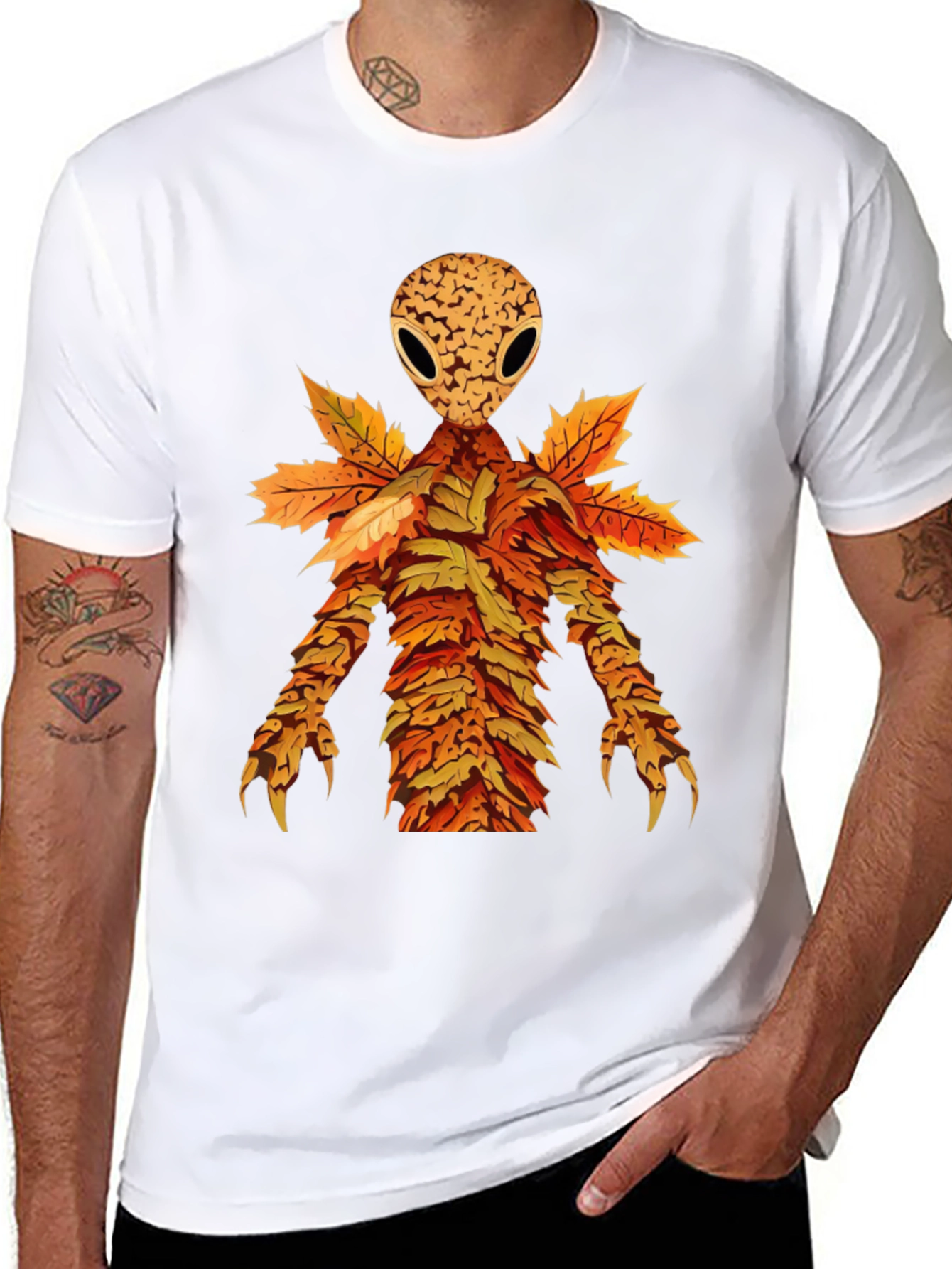 Alien Leaf Creature T-Shirt