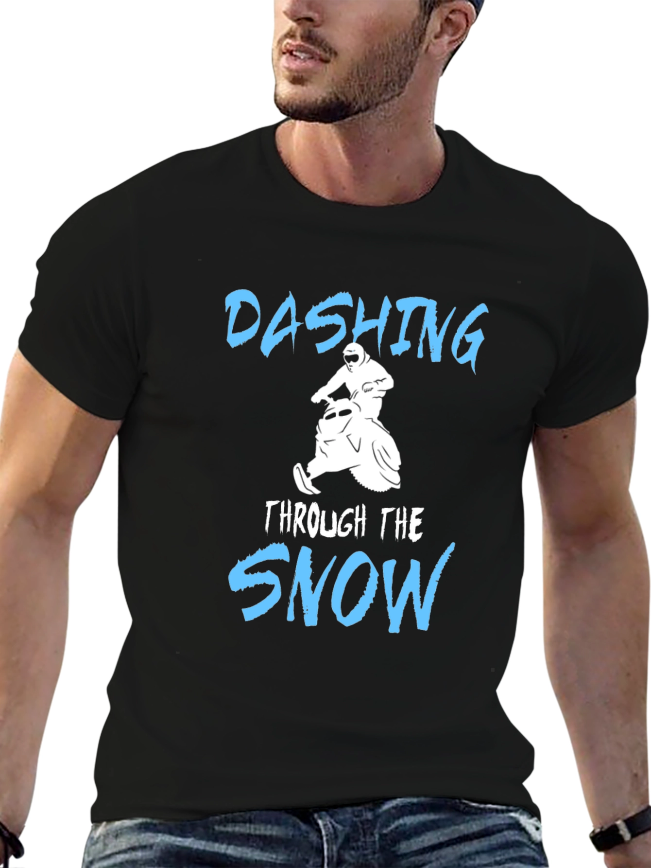 Dashing Through The Snow Graphic Tee
