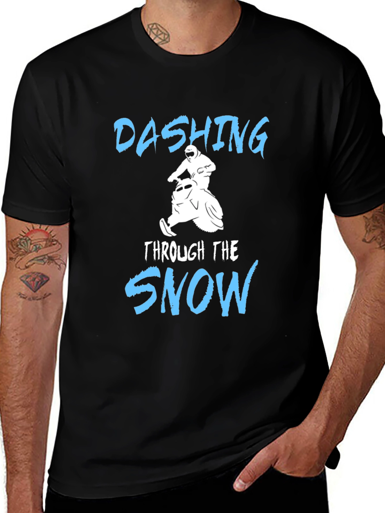 Dashing Through The Snow Graphic Tee