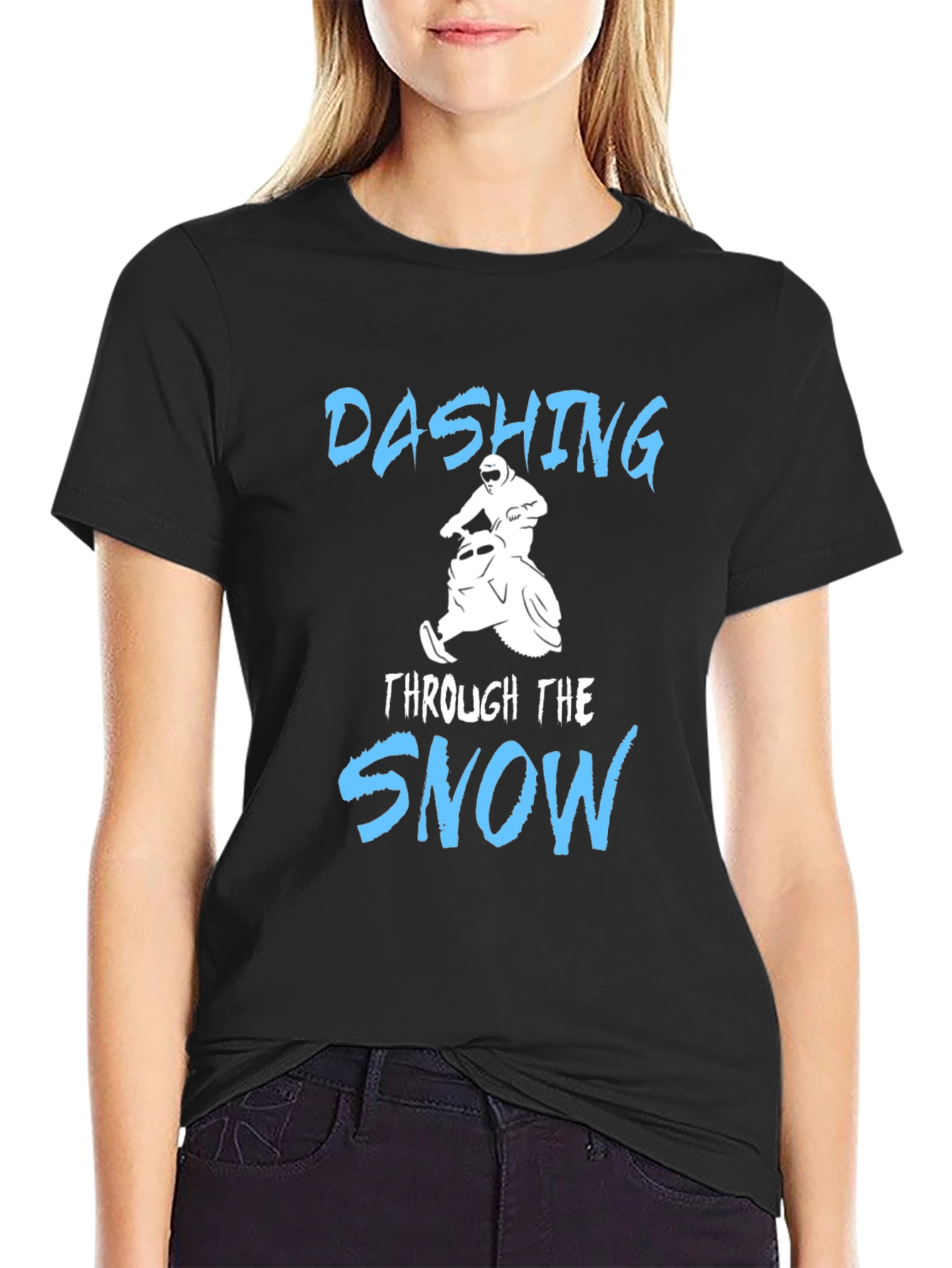 Dashing Through The Snow Graphic Tee