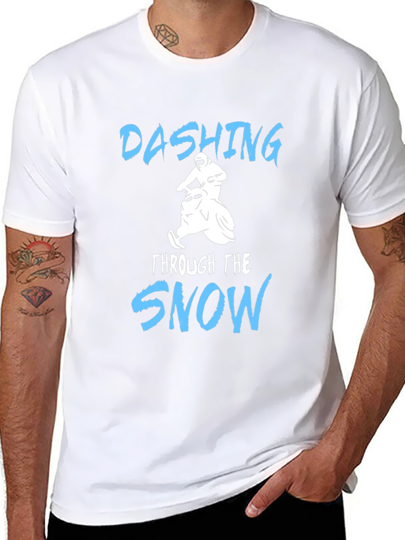 Dashing Through The Snow Graphic Tee