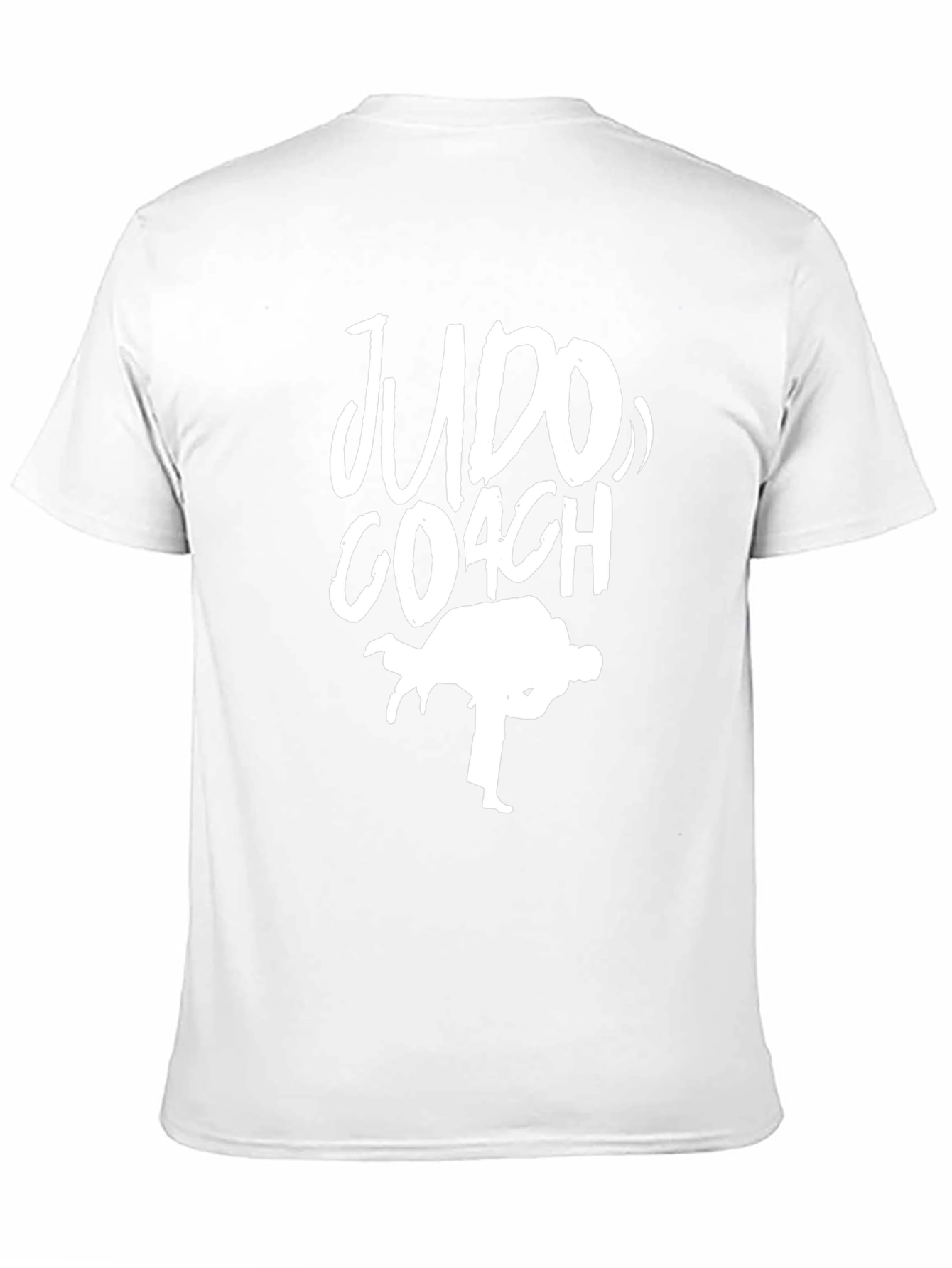Judo Coach Graphic T-Shirt - Martial Arts Training Tee