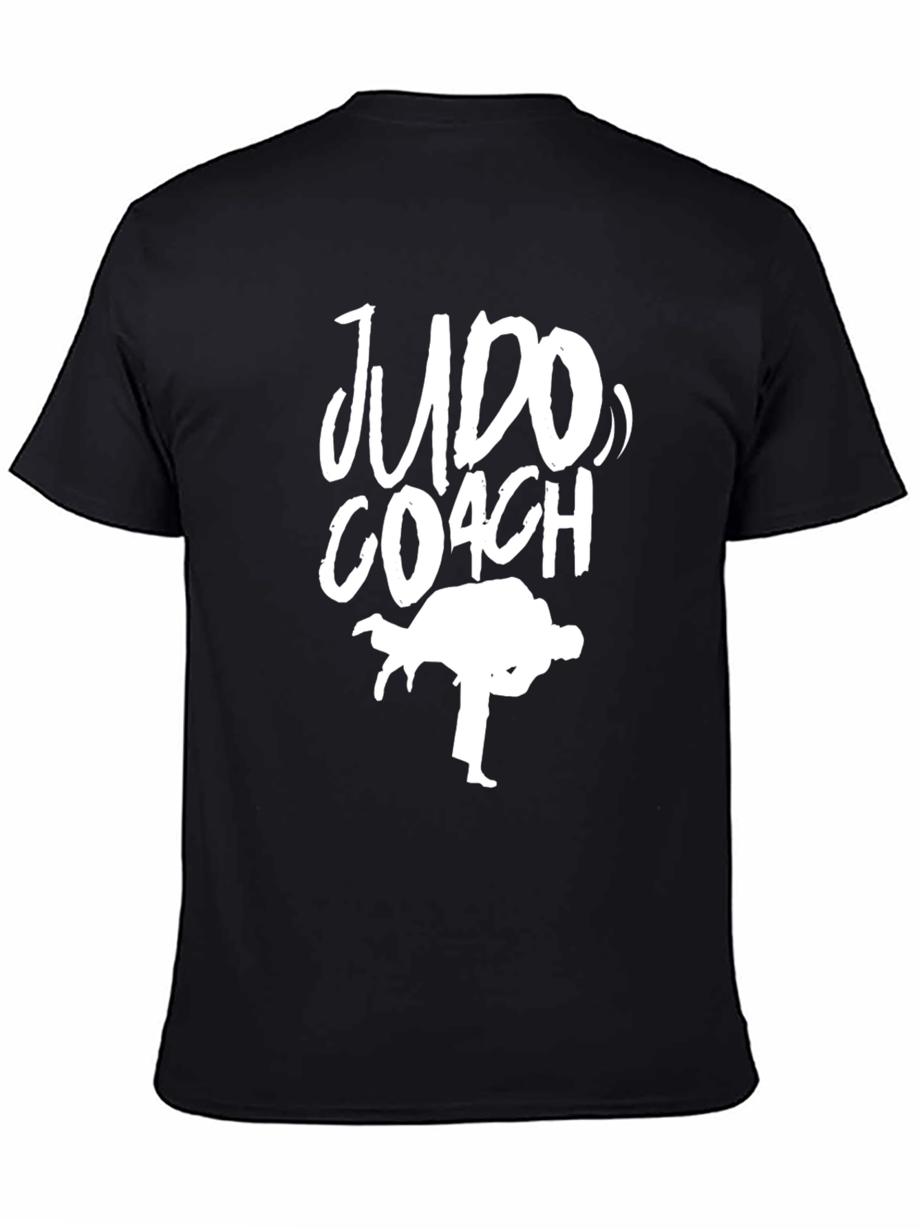 Judo Coach Graphic T-Shirt - Martial Arts Training Tee