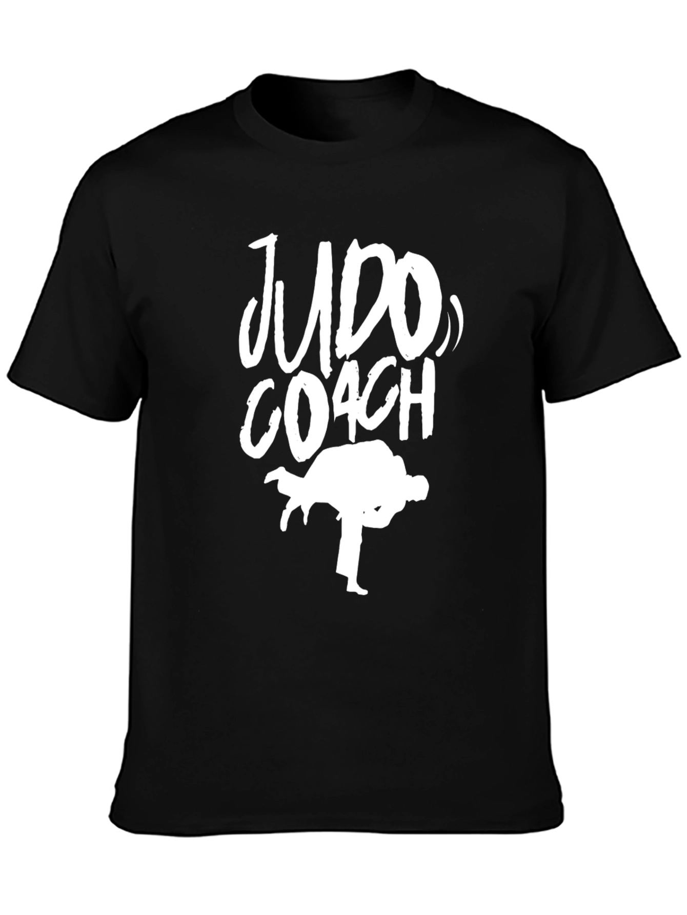 Judo Coach Graphic T-Shirt - Martial Arts Training Tee