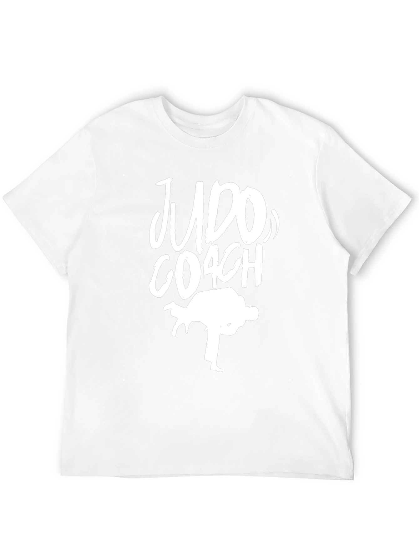 Judo Coach Graphic T-Shirt - Martial Arts Training Tee