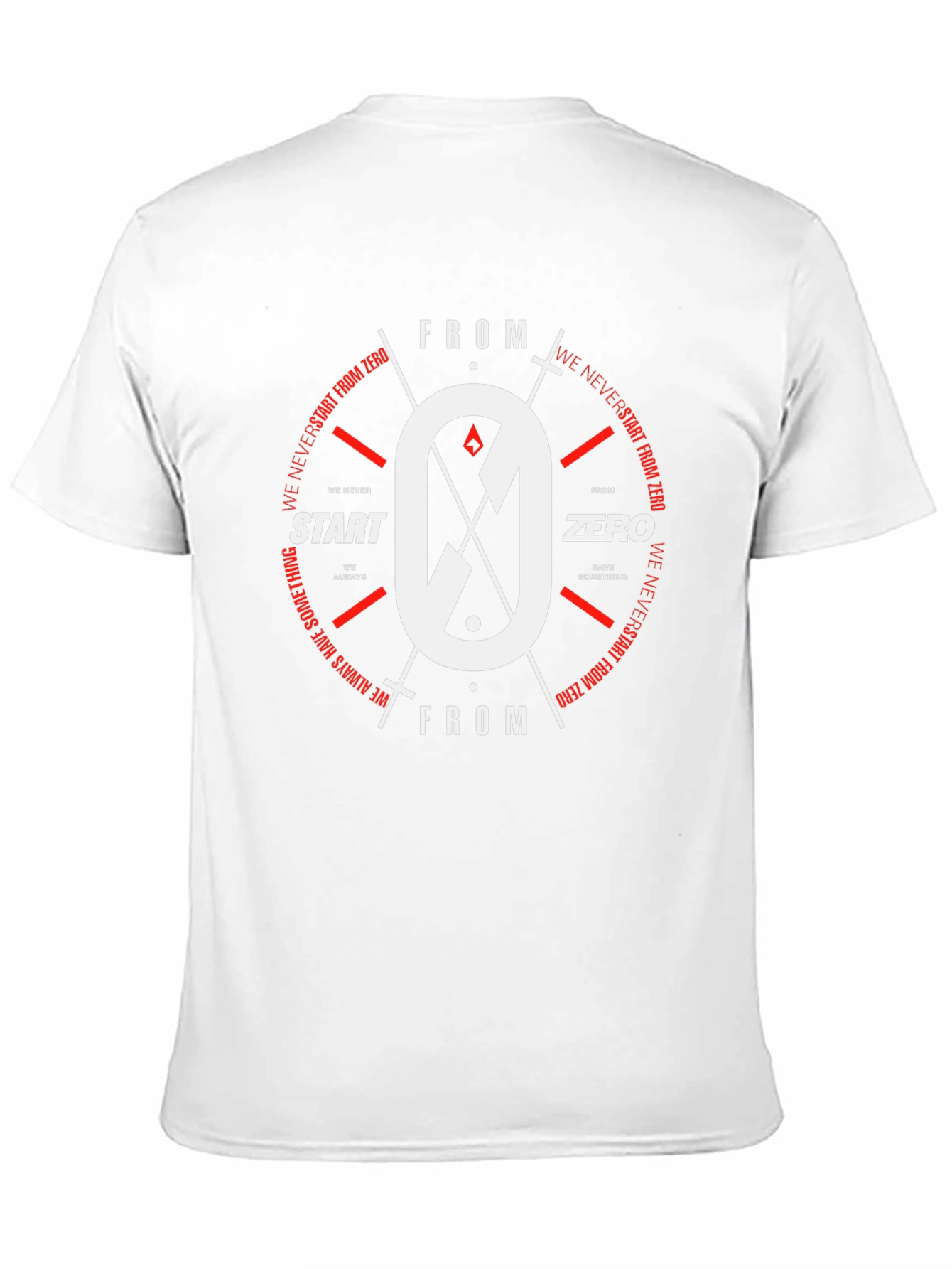 Zero Graphic Print Black T-Shirt