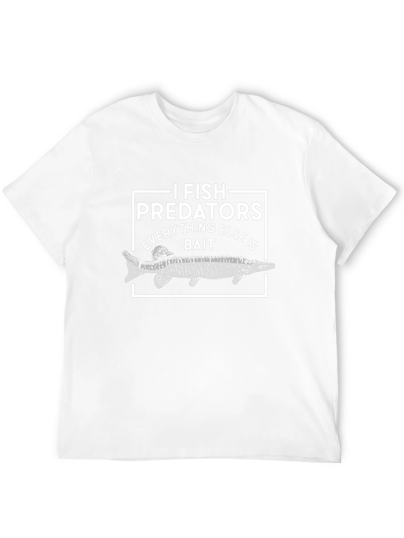 I Fish Predators T-Shirt: Fishing Graphic Tee