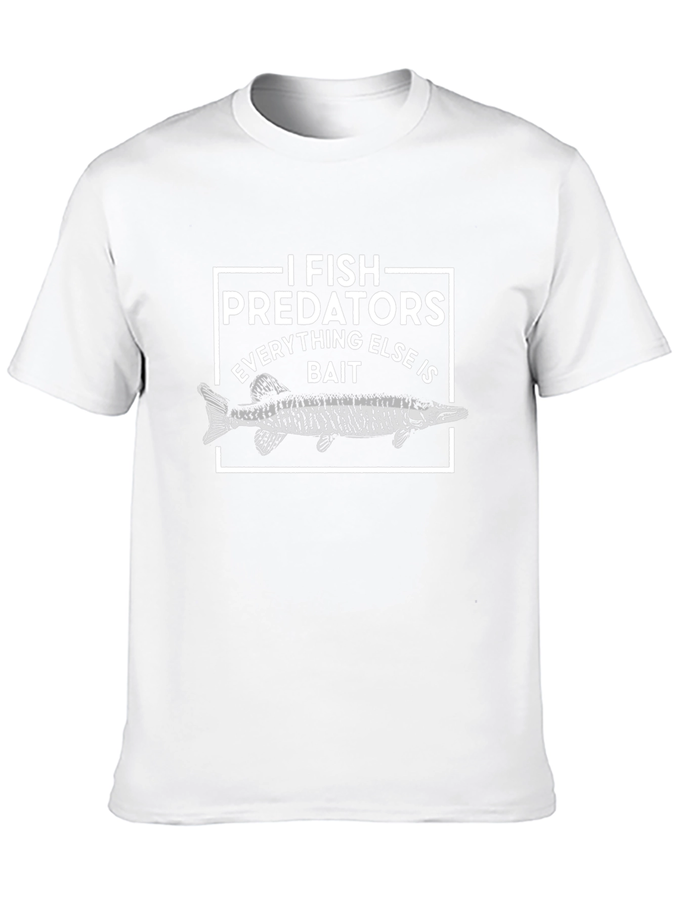 I Fish Predators T-Shirt: Fishing Graphic Tee