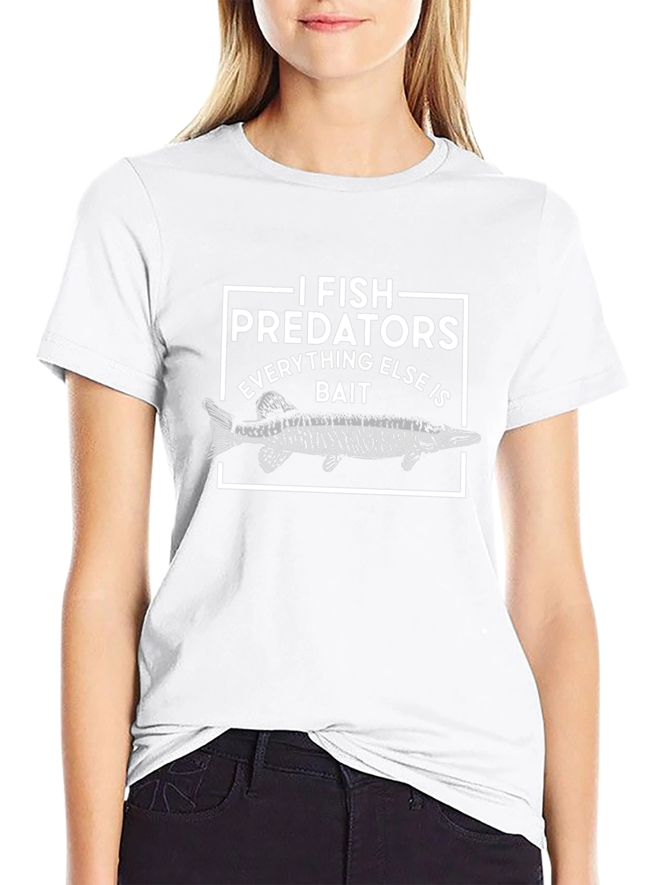 I Fish Predators T-Shirt: Fishing Graphic Tee