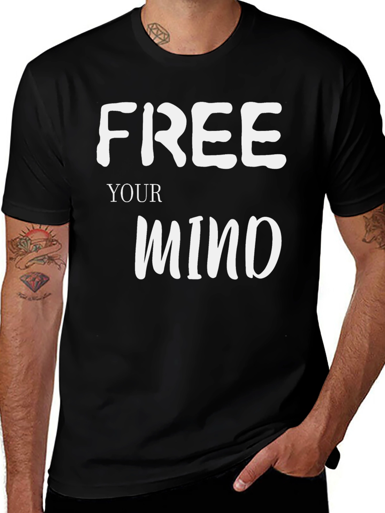 Free Your Mind T-Shirt - Motivational Graphic Tee