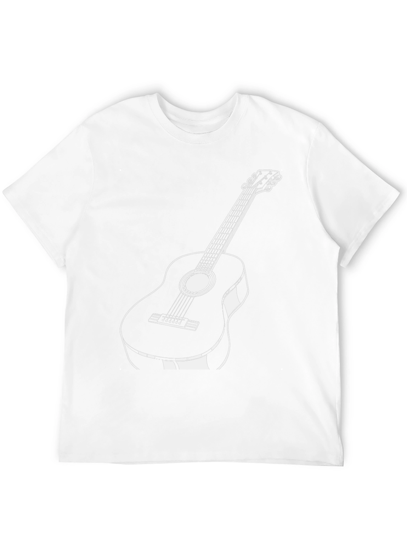 Guitar Graphic Tee - Classic Style