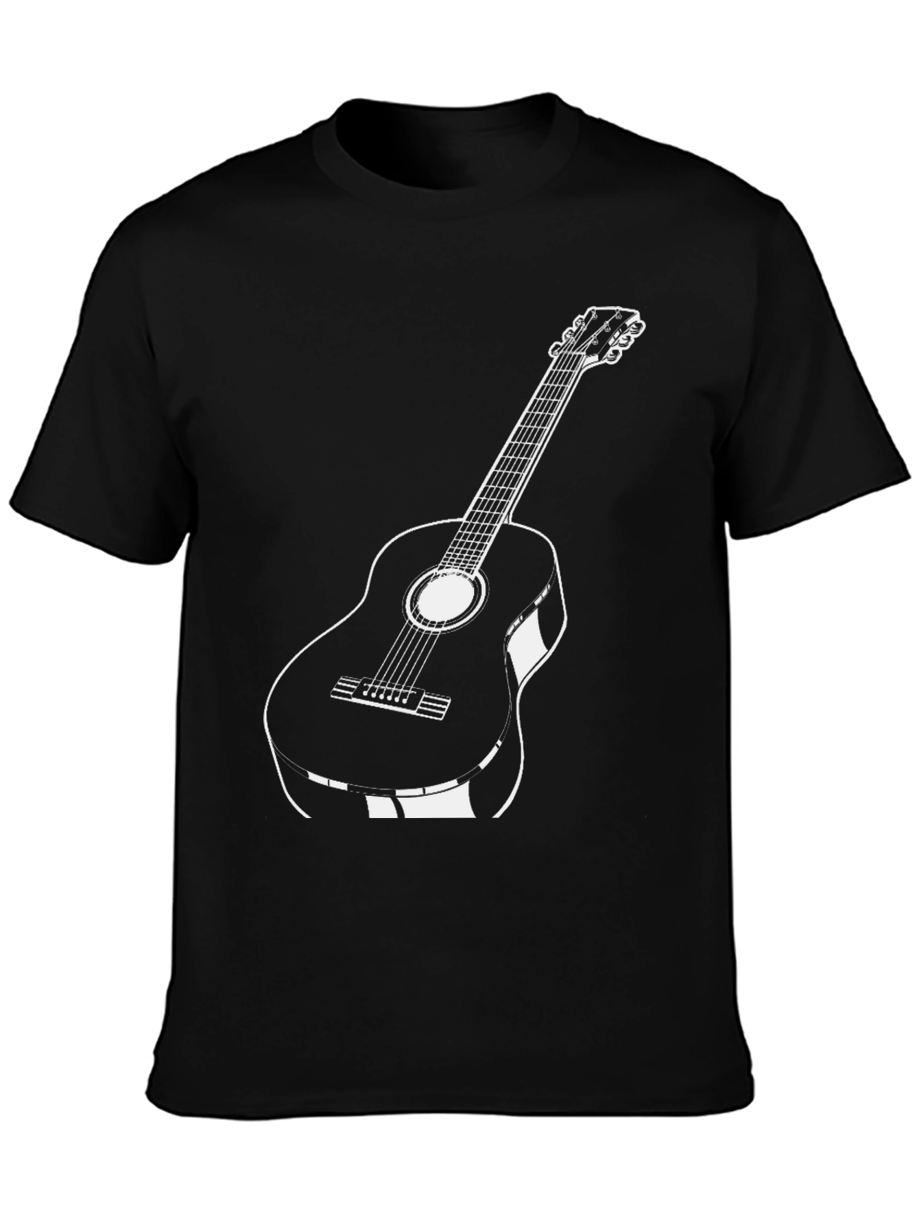 Guitar Graphic Tee - Classic Style