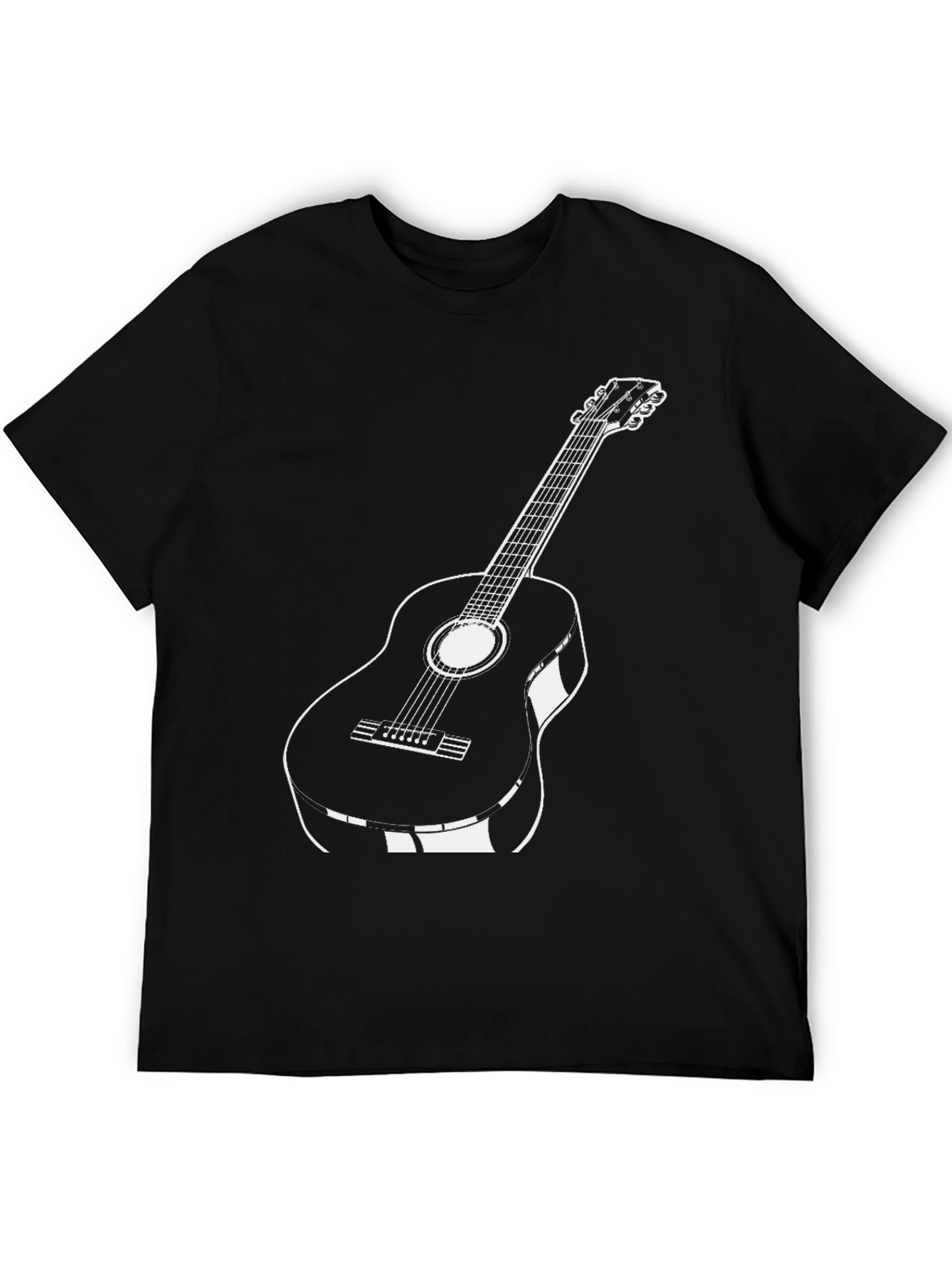 Guitar Graphic Tee - Classic Style