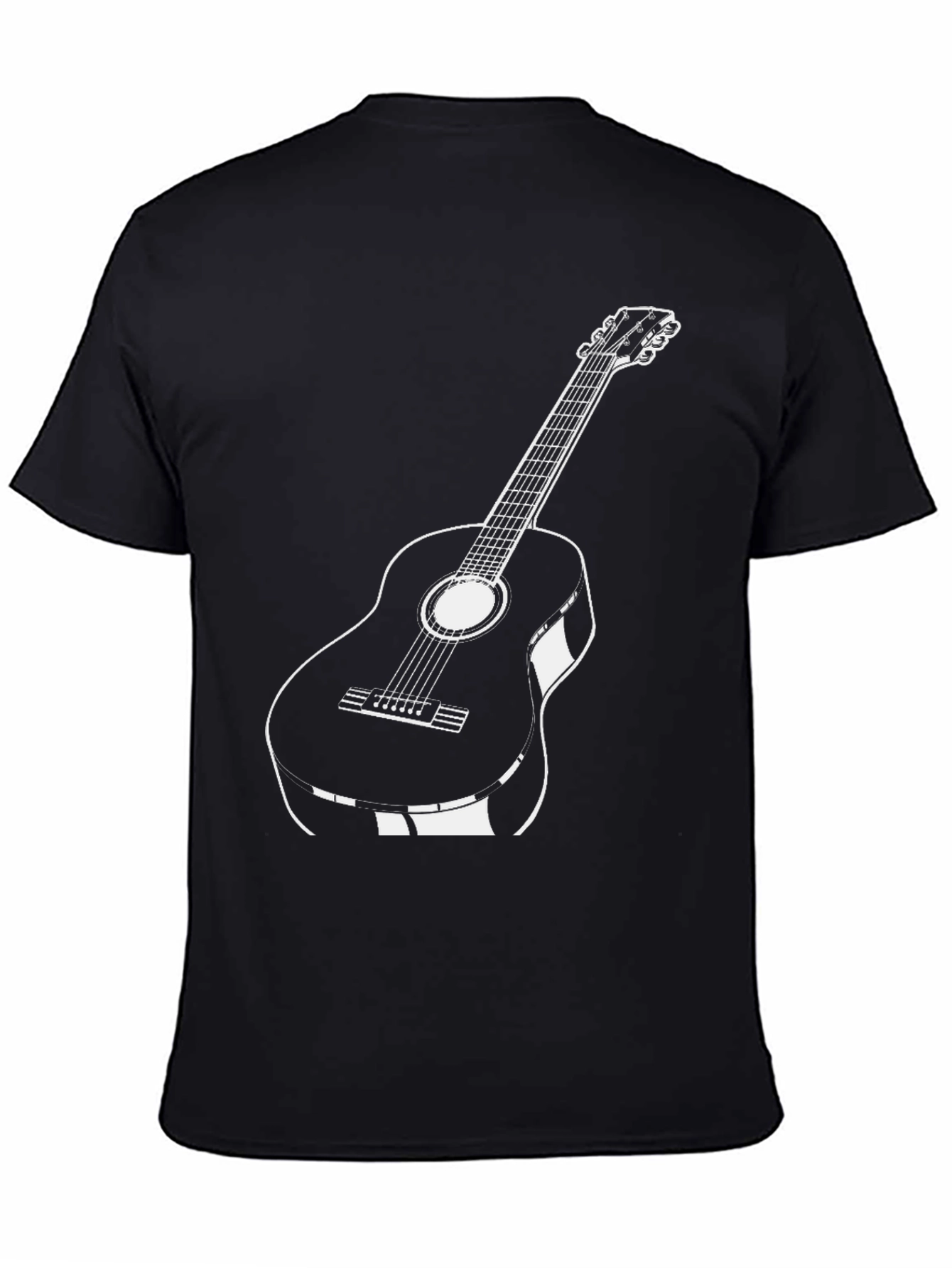 Guitar Graphic Tee - Classic Style