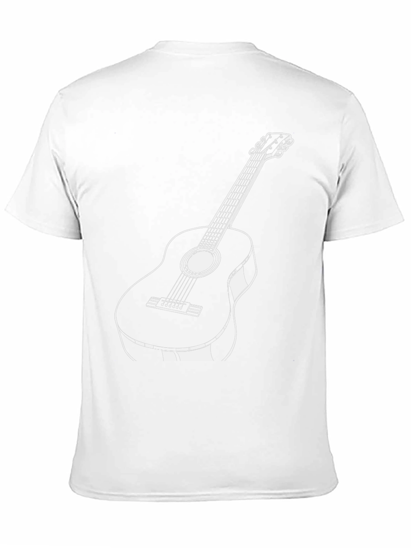Guitar Graphic Tee - Classic Style
