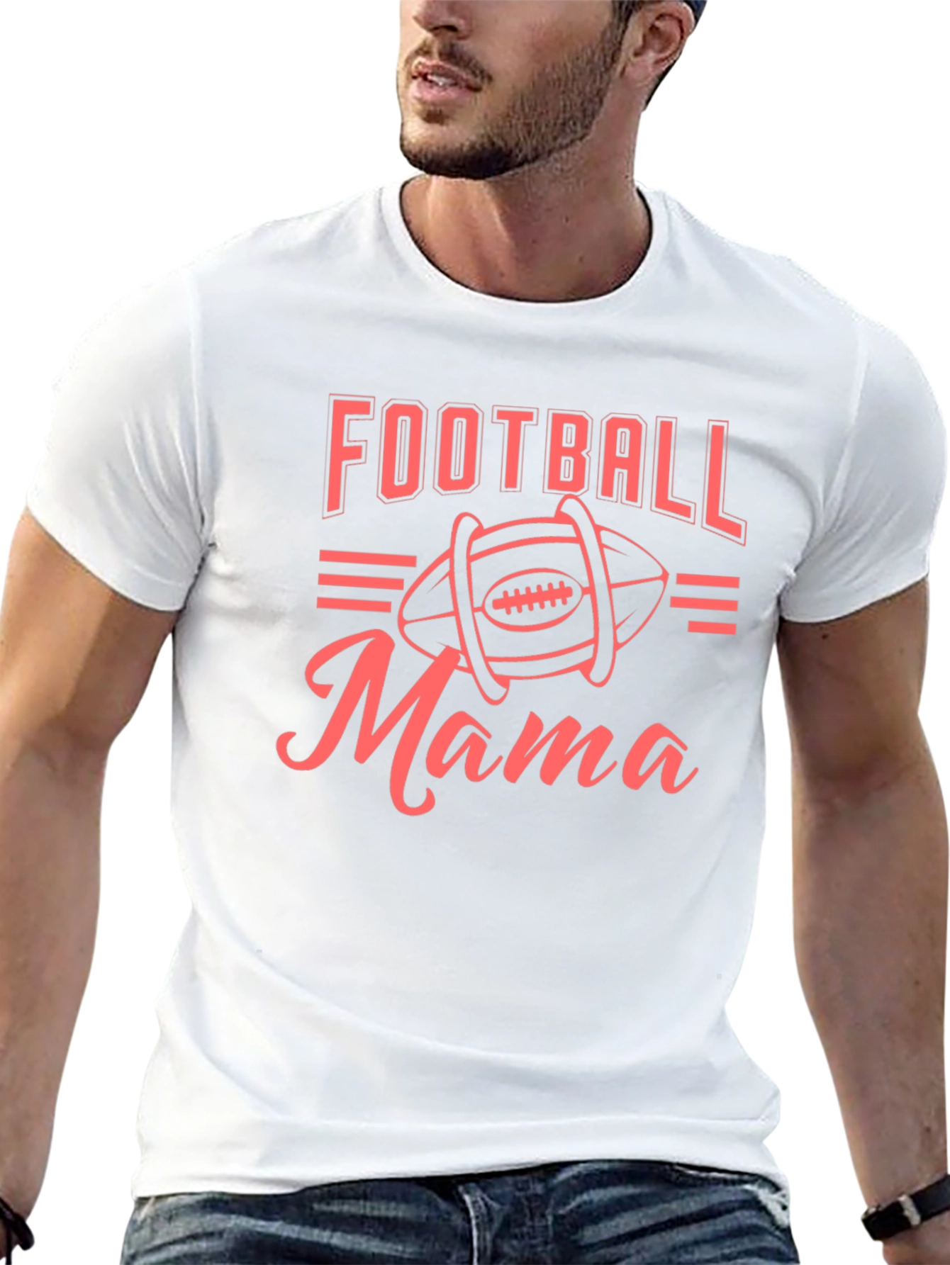 Football Mama Graphic Tee
