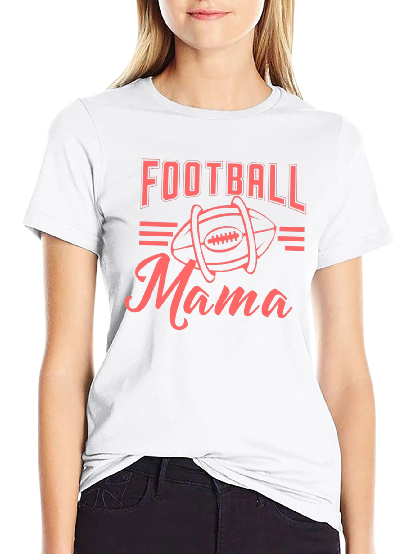 Football Mama Graphic Tee