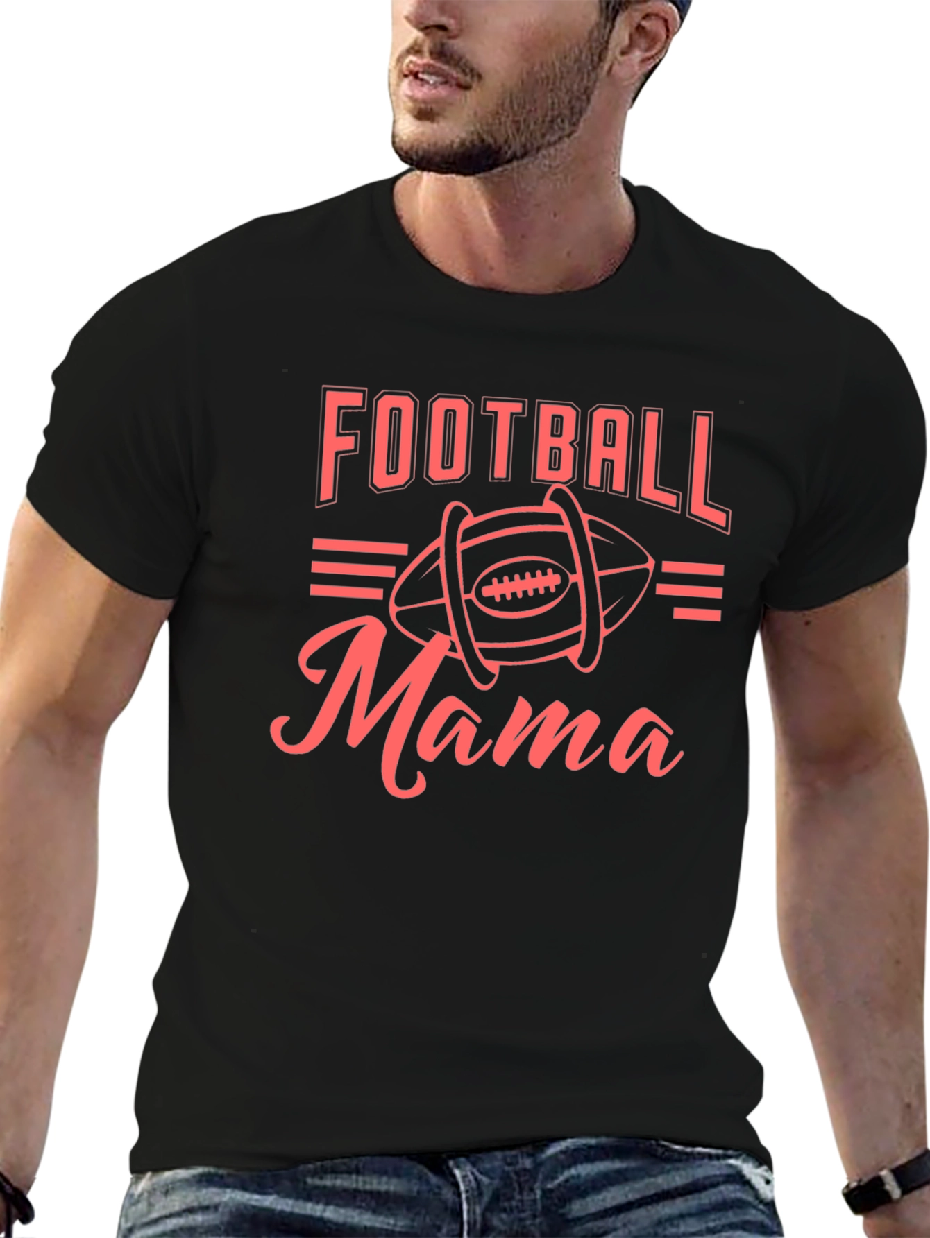 Football Mama Graphic Tee