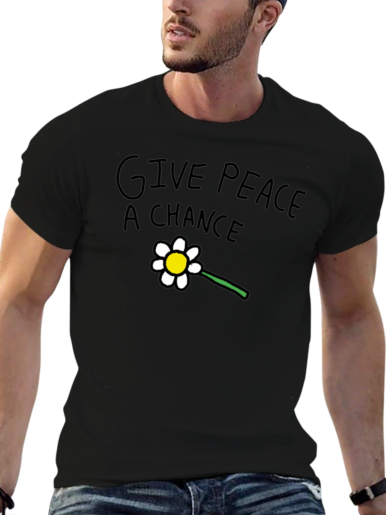 Give Peace A Chance Graphic T-Shirt