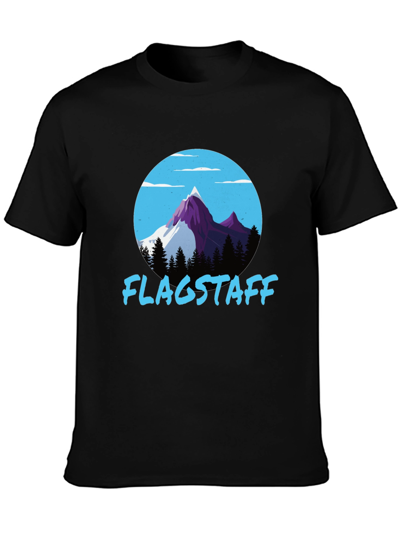 Flagstaff Mountain Graphic Tee - Black