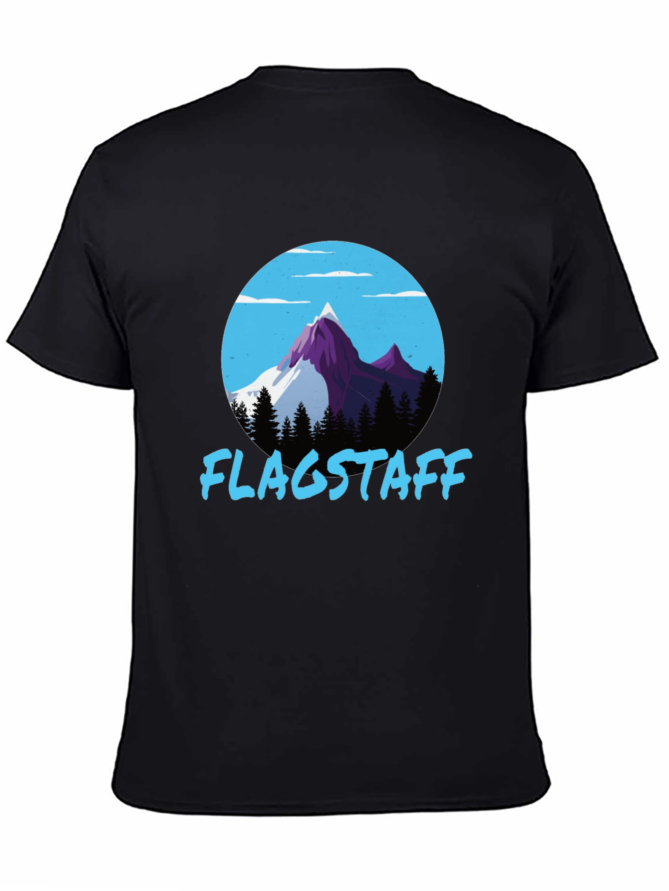 Flagstaff Mountain Graphic Tee - Black