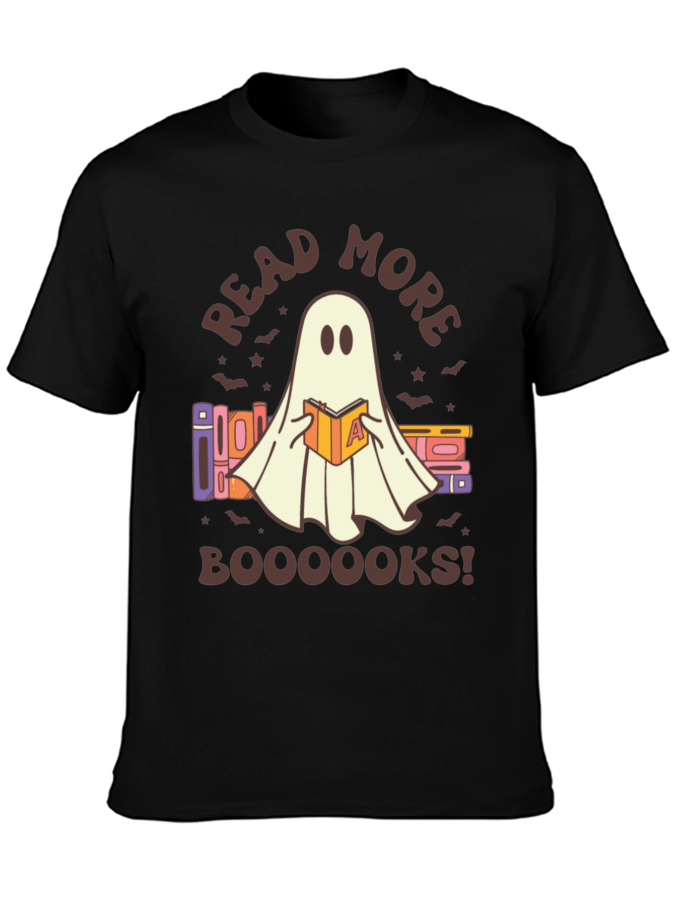 Read More Booooooks! Ghost Graphic T-Shirt