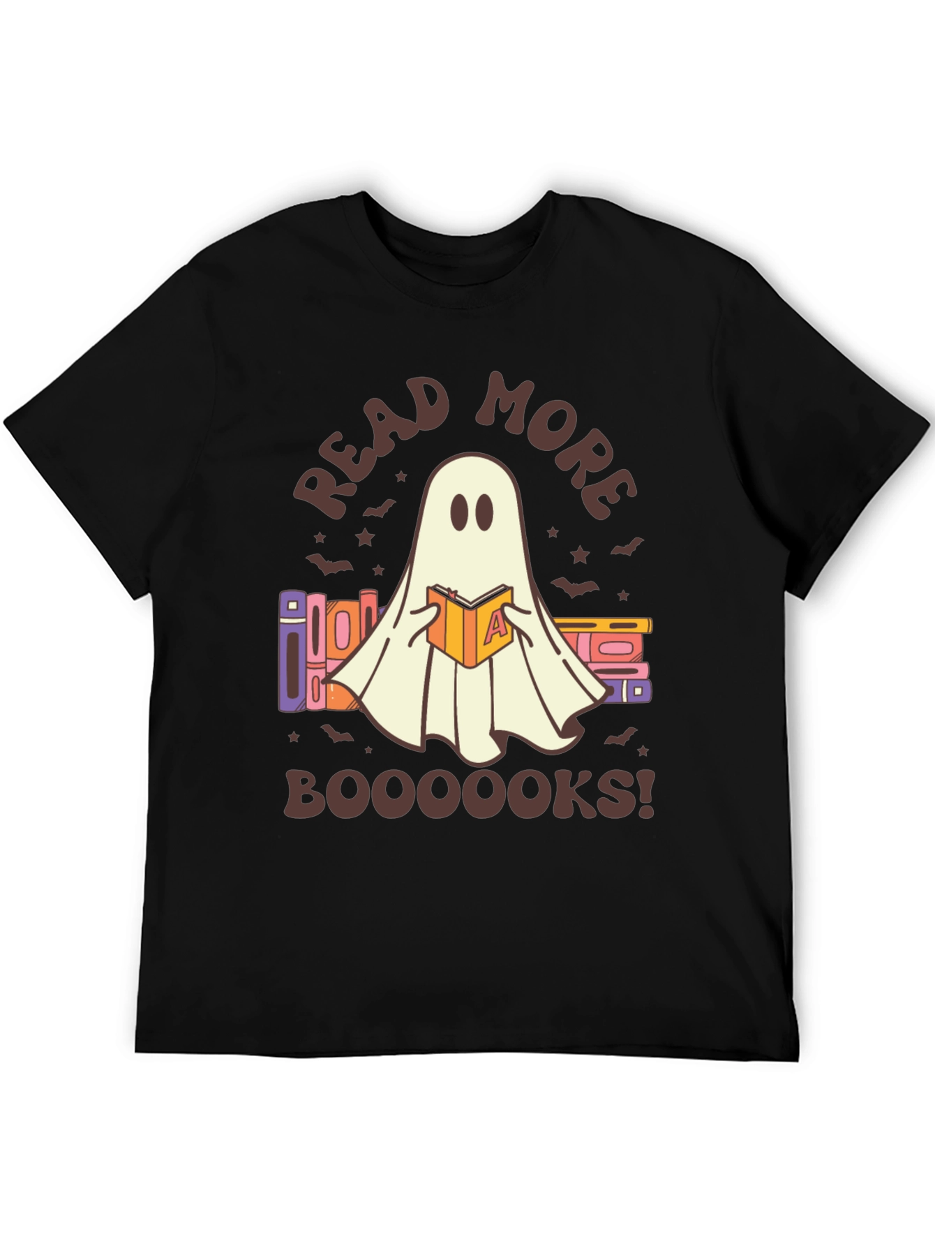 Read More Booooooks! Ghost Graphic T-Shirt