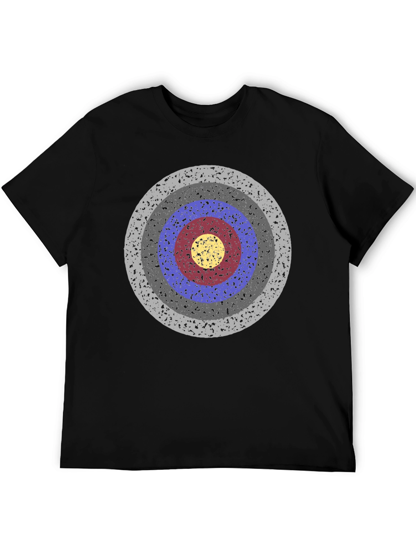 Target Graphic Tee - Black Cotton Casual Shirt