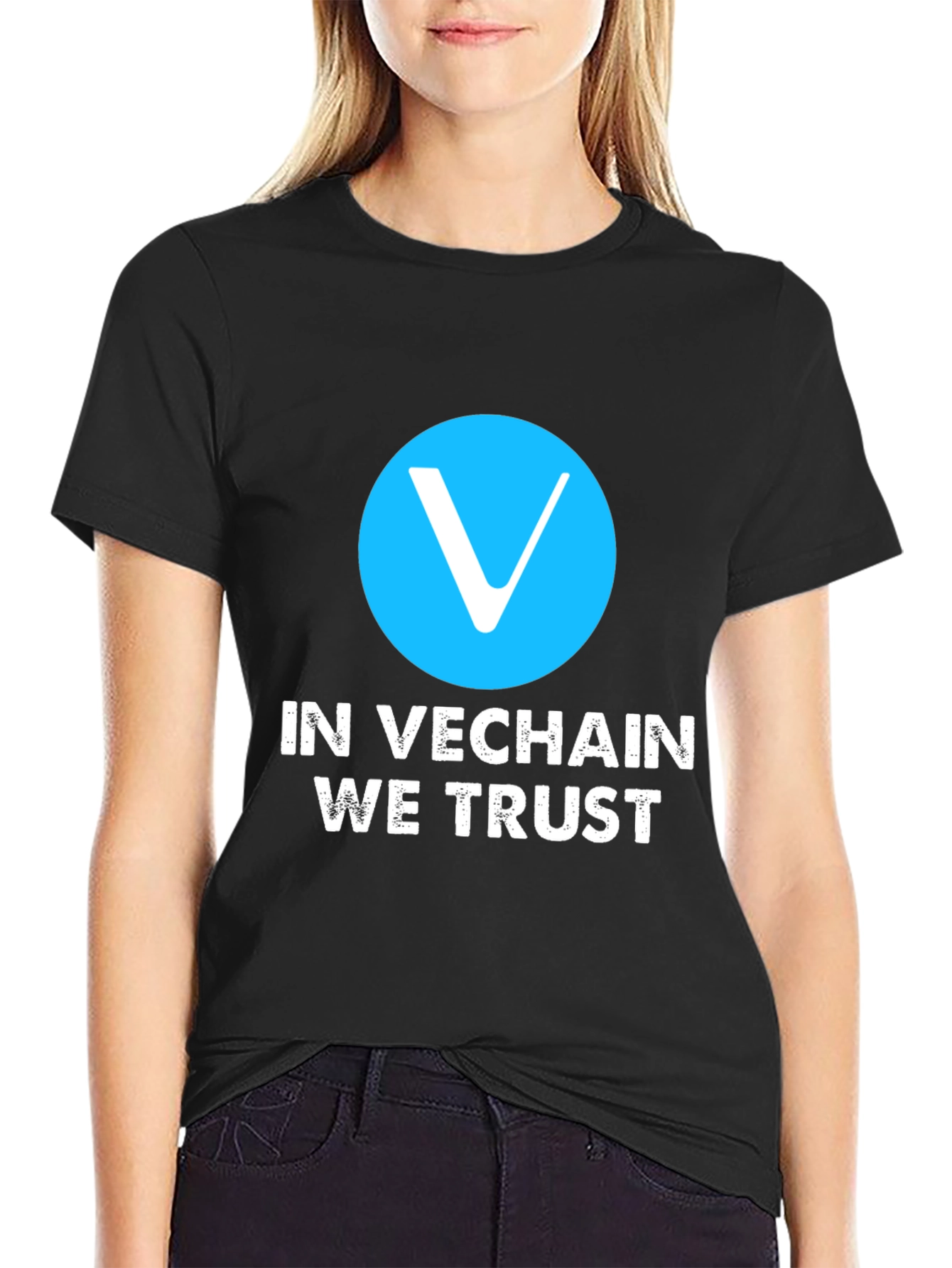 VeChain T-Shirt - In VeChain We Trust Crypto Tee